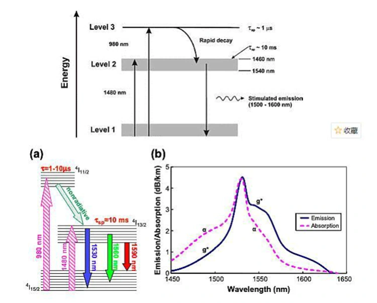 Појачало са влакнима допираним ербијумом (ЕДФА) за оптичко појачање Појачало са влакнима допираним ербијумом (ЕДФА) за оптичко појачање